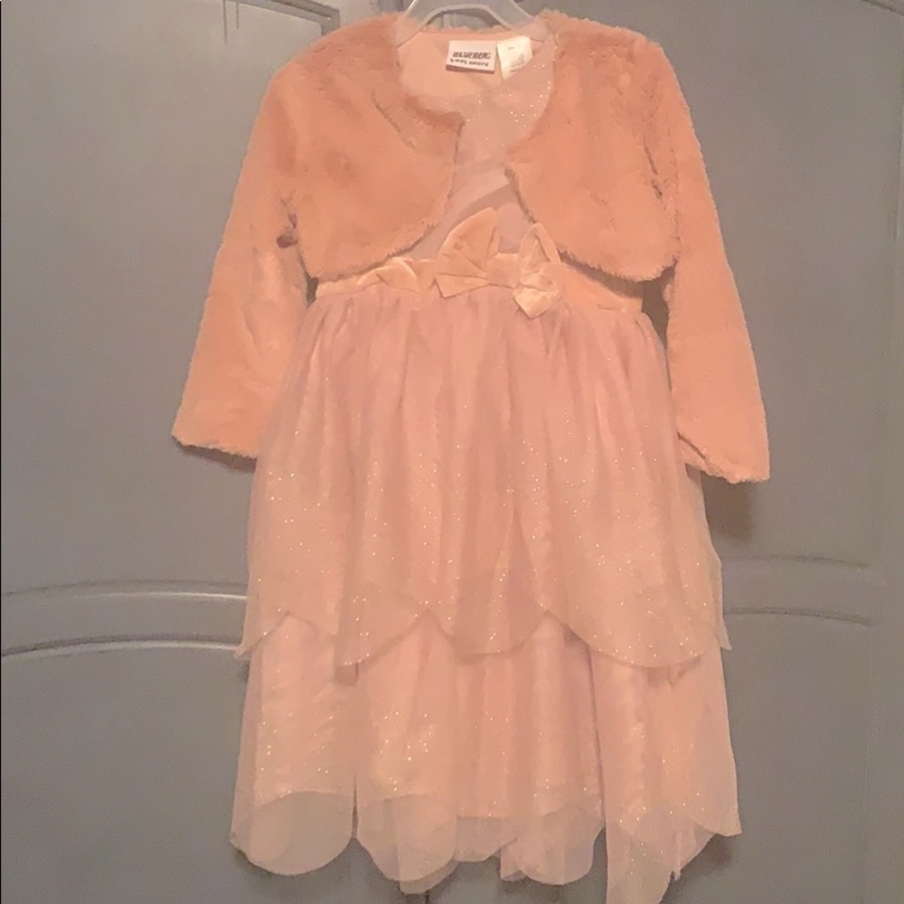 Blush pink dress